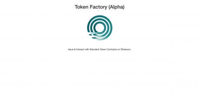Token Factory (Alpha)
